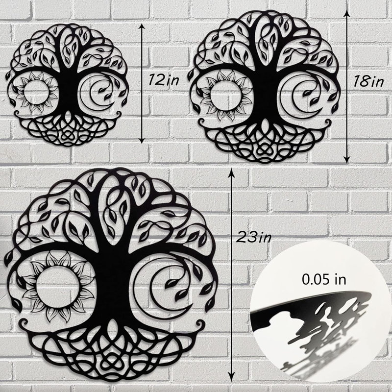 Décoration murale en métal