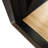 Space-Saving Natural Wood Coffee Table for Living Room - Tempered Glass Top, Easy-Clean &amp; Smart Storage-924908020