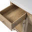 Meuble-lavabo de 60 po avec lavabo SMC, armoire de rangement spacieuse moderne avec tiroirs à fermeture en douceur et plateau basculant, pieds en bois massif et métal argenté, bois-128990512