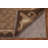 Reversible Kilim Brown Wool Area Rug 3x5