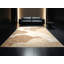 Tapis moelleux moelleux d'inspiration mondiale Adlai en beige - reliure beige-32242709