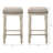 Backless Sqaure Counter Stool Set Of 2