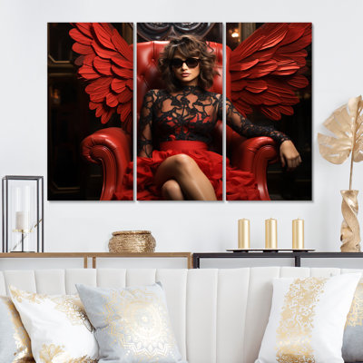 Modern People Wall Decor on Metal