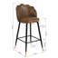 Kindig Upholstered Counter Stool with Metal Frame-1344772126-1344772121