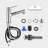 Single-Hole Single-handle Bathroom Faucet with Drain Assembly-97985574