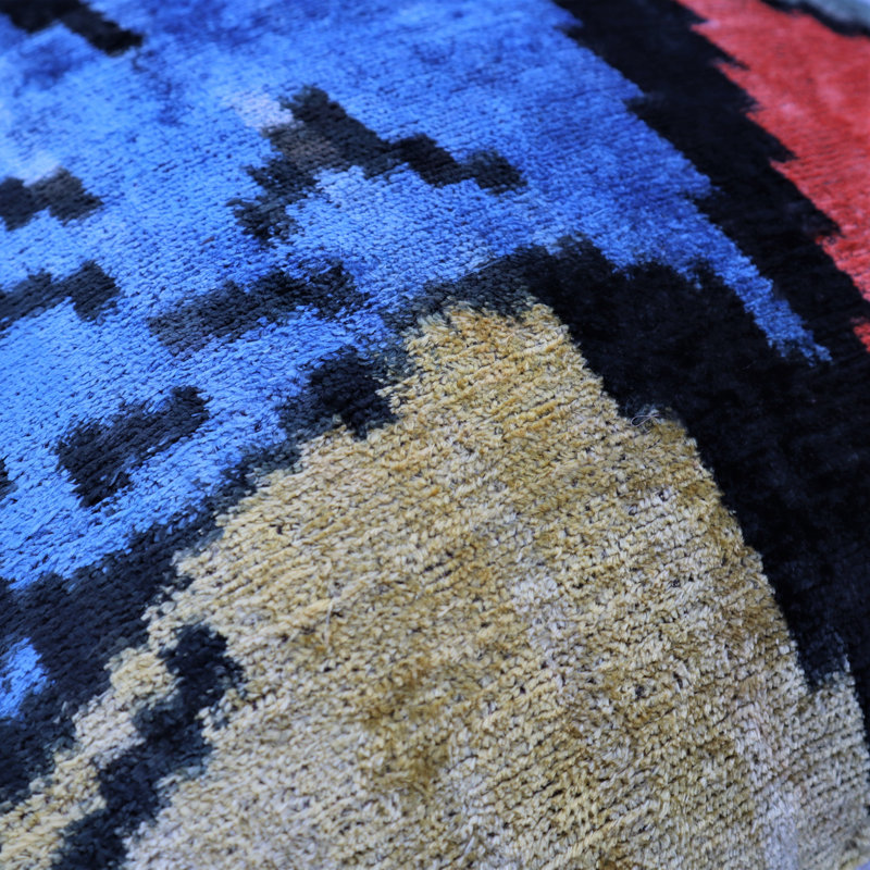 Abstract Throw Pillow