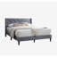 Lit tapissier en velours pour grand lit-1686232906