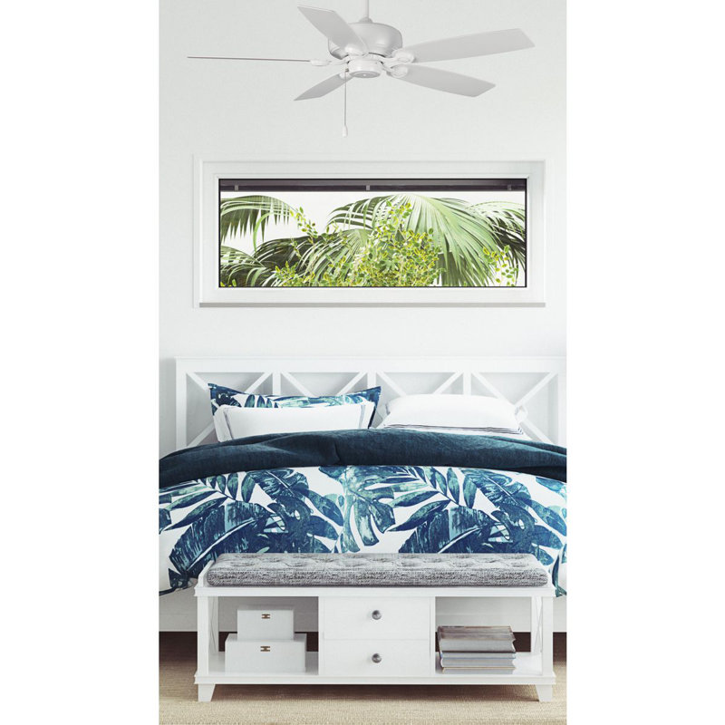 Edgefield 52'' Ceiling Fan, White