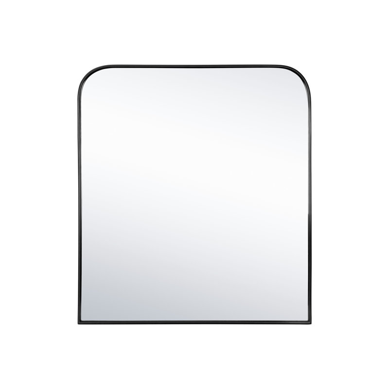 Yakob Wall Mirror - Black, Black, 40" x 36"