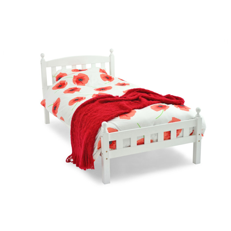 Beeson Solid Wood Bed, Single (3'), White