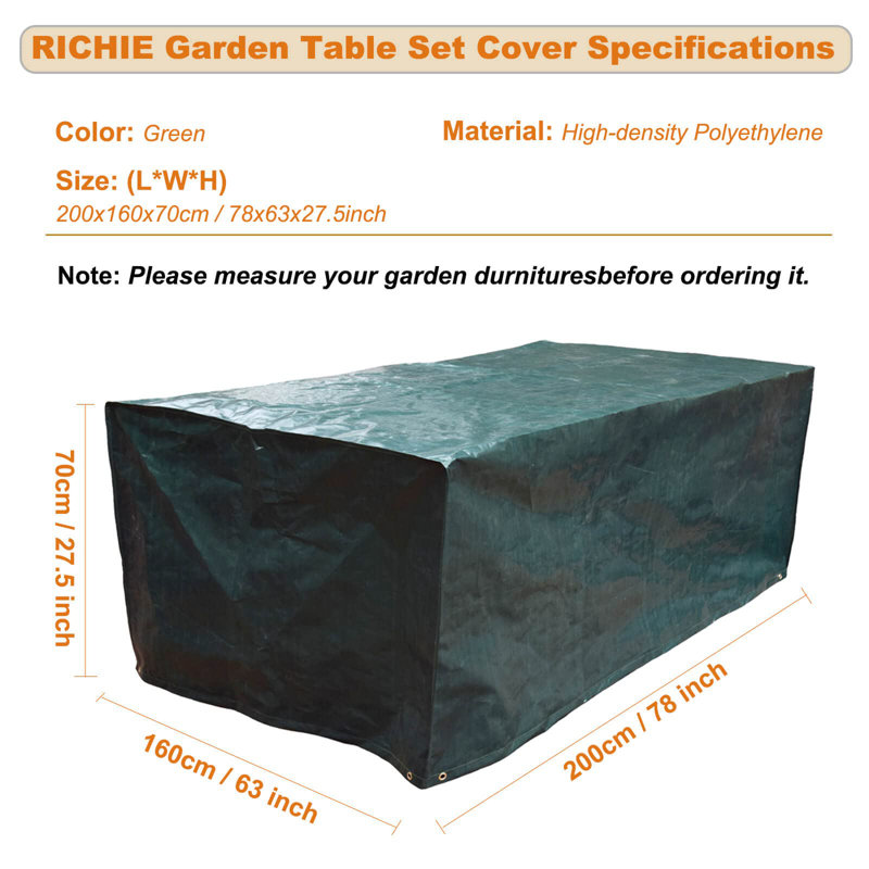 Outdoor Patio Table Cover
