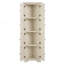 Armoire de rangement pour garde-manger de coin à 4 niveaux avec 8 portes, armoire de rangement haute-1399938015