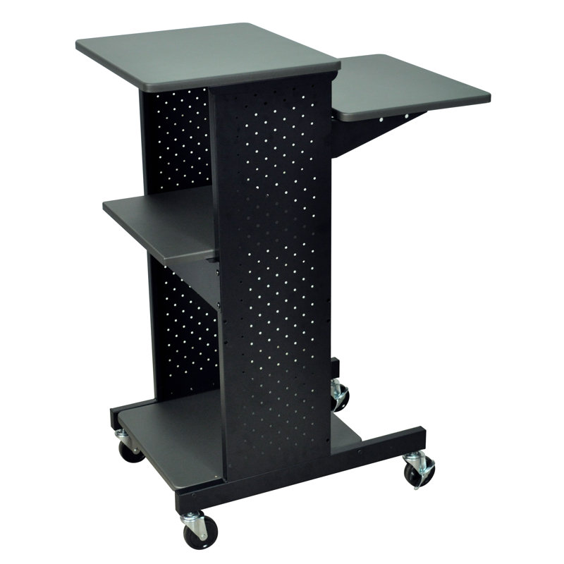 WorkplaceEssentials Presentation Station AV Book Cart