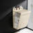 Two Medium-Sized Beige Pieces,Foldable Laundry Hamper Basket For Home, Bathroom, Dorm - Multi-Functional Storage Organizer With Wall Mount Option, Made Of Breathable Linen Cotton Blend-121584482-121584484