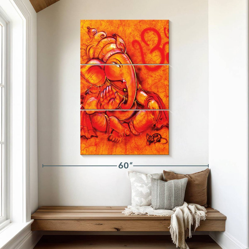 Adella Ganesha Abstract, 50" H x 32" W