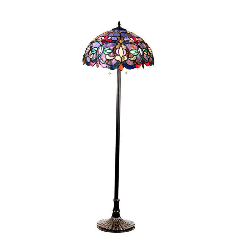 Quinney 62'' Dark Antique Bronze Traditional Floor Lamp