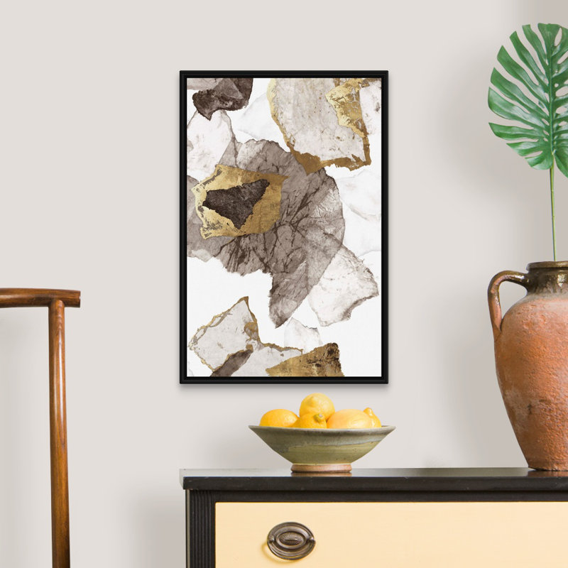 Amplifié II - reproduction d'art sur toile, Cadre noir, H 26 po x l 18 po x P 1,75 po