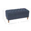Banc de rangement rembourré à couvercle rabattable-124300377