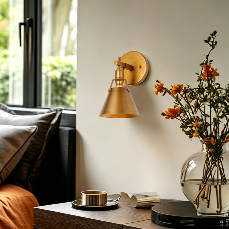 Lateefah Iron Armed Sconce