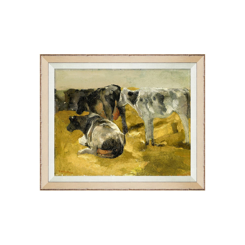 Ochre Pastures 3 Print