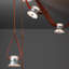 SNAPS Large LED Pendant - Metal Cones-1204977996-1204977985