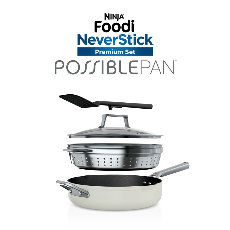 Ninja Foodi Neverstick premium Set Possiblepan, Vanilla Bean