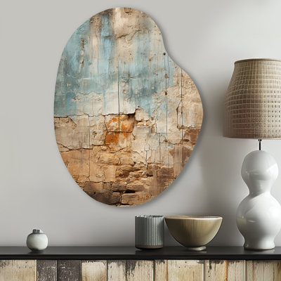 Kylisia - Judaism Pear Shape Asymmetric Metal Wall Art