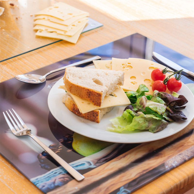 Glass Rectangle Placemat