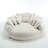 Oversized Compression Bean Bag Sofa - Large Round Loveseat With Pillows-106371826