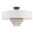 Jerelle Fabric Semi Flush Mount