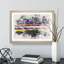 Monte Due Mani Mountain in Italy - Picture Frame Graphic Art Print-56890870-56890874