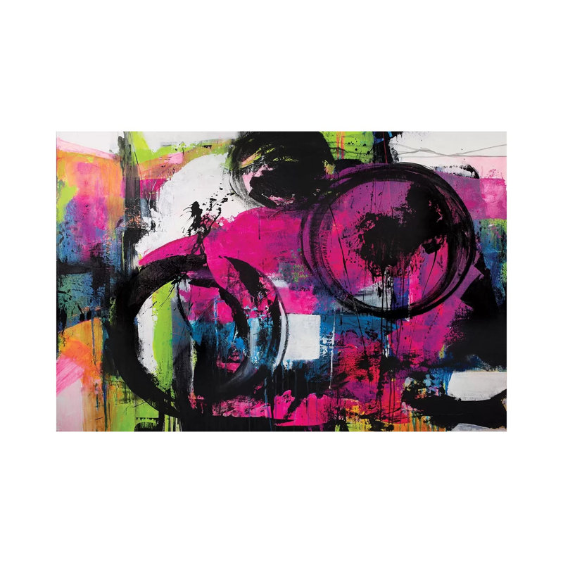 Black Water Pearl V by Jude Remedios - Wrapped Canvas Gallery-Wrapped Canvas Giclée, 66.04 cm H x 45.72 cm W
