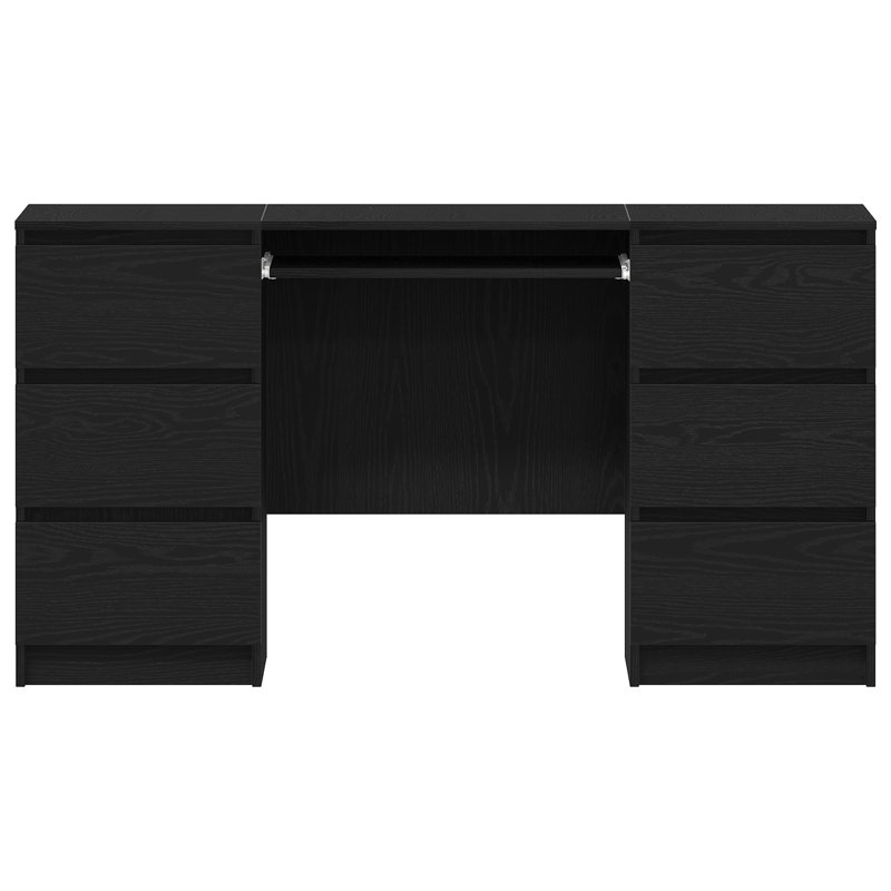 Writing Desk, Black Oak