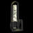 Arch LED Wall Sconce with Wispy Crystal Glass, Curved Modern Design, Additional Downlight, 3-CCT Selectable, Dimmable, Wet Rated, ADA Compliant-1109842641