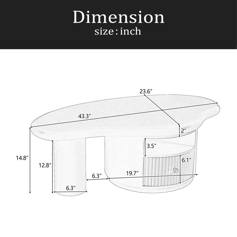 Table basse Cloud
