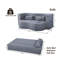 Canapé-lit double 79,5 po avec 2 coussins-489021956