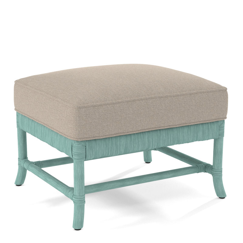 Lafayette Ottoman, Java, Eggshell Crypton Performance; 0884-93