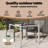 Garden Dining Table 35.4 In Poly Rattan-1938960934-1938960938