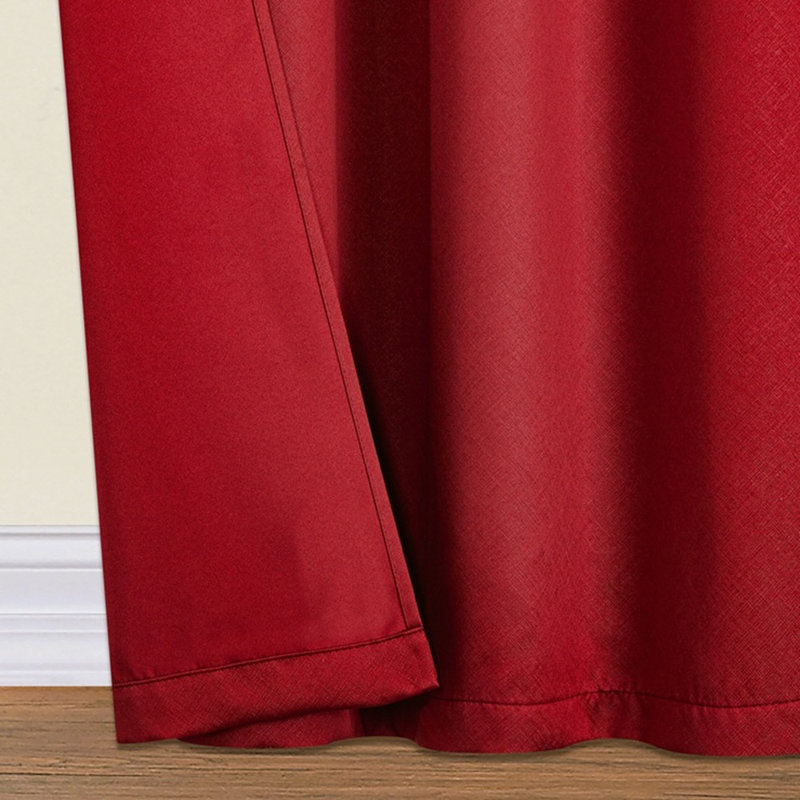 Panneau de rideau simple occultant Daronda, 54" W x 72" L
