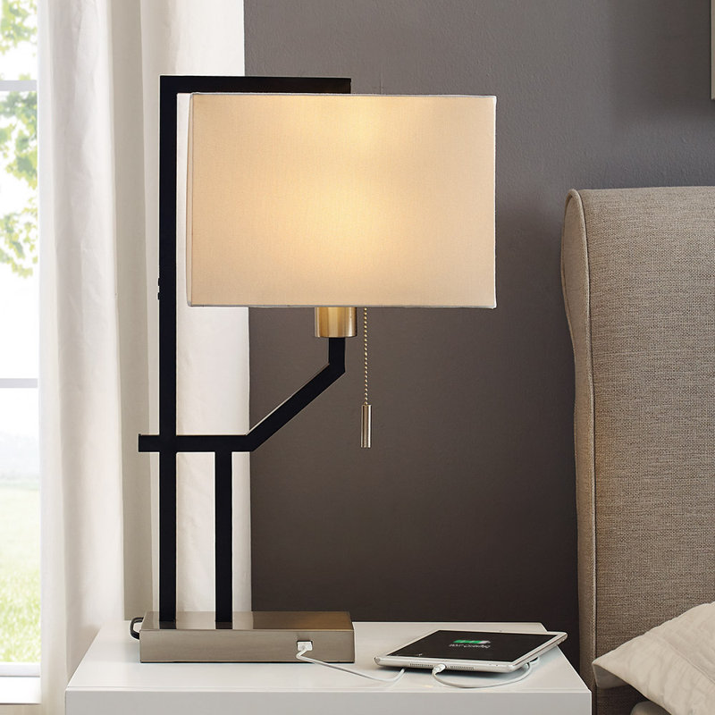Akhenaton Metal USB Table Lamp