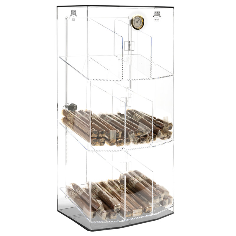 Glass Cigar Humidor