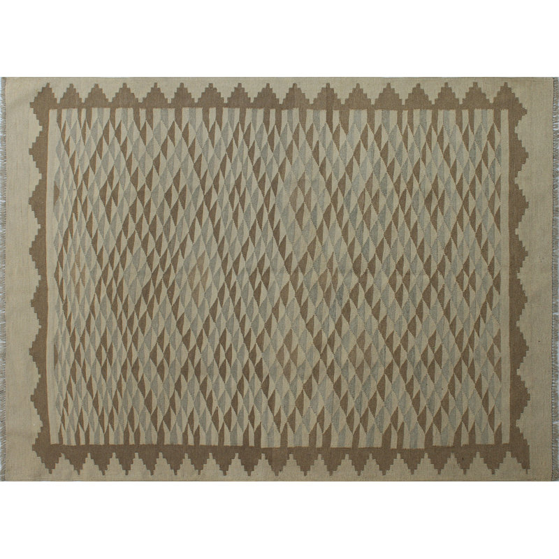 Benge Wool Geometric Indoor Rug