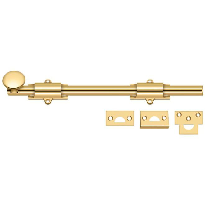 Latch/Catch/Bolt, PVD Polished Brass
