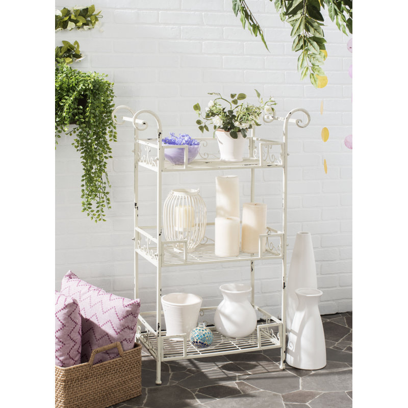 Noreen 3 Tier Shelf, White