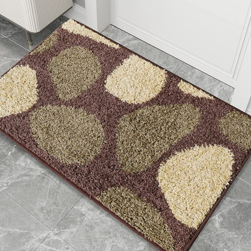 Non-Slip Geometric Indoor Doormat
