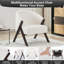 Chaise d'appoint Mid-Century moderne et confortable avec cadre en bois-1345440672