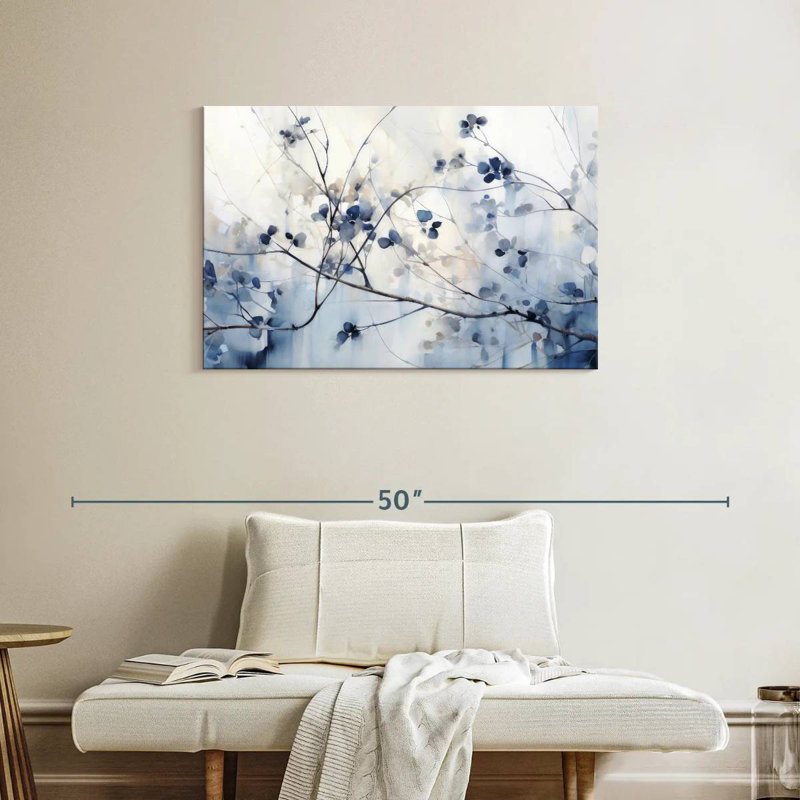 Harnek Leaves Medley II, 24" H x 36" W