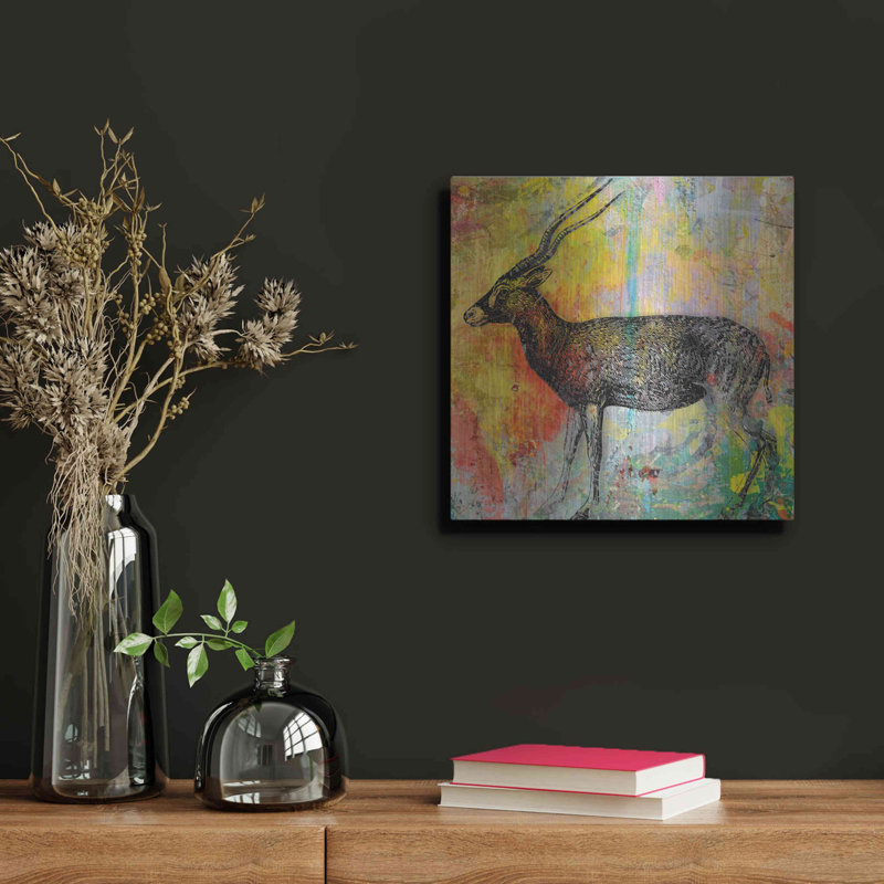 "Arty Beast 2" par Karen Smith, H 12 po x l 12 po
