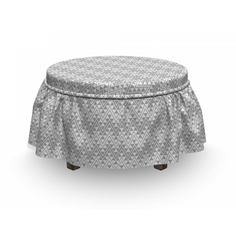 Housse pour repose-pieds aztec