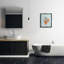 Art mural sur toile flottante trinx guépard sur salle de bain par Lanie Loreth-6654131-6654130